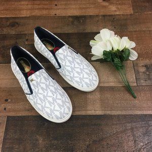 NWOB Michael Kors Keaton Logo Slip-On Sneakers
